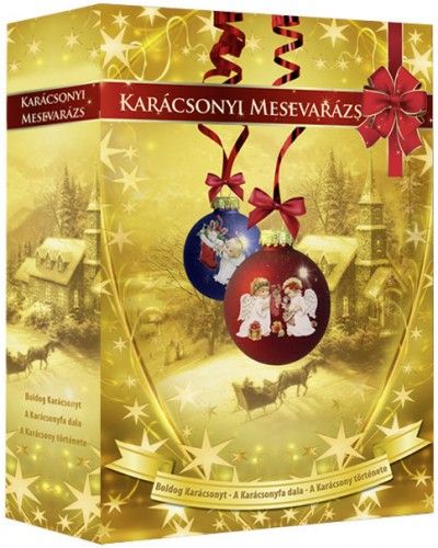 Karácsonyi mesevarázs díszdoboz (3 DVD)