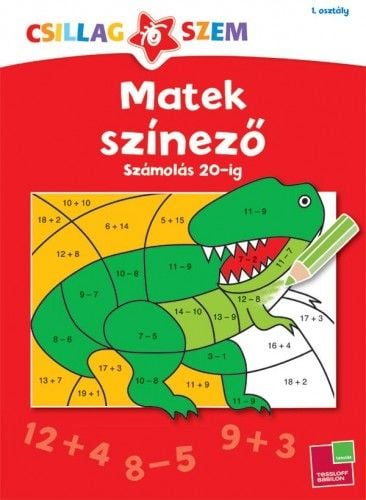 Sabine Schwertführer: Matek Színező - Számolás 20-ig - Csillagszem 1 ...