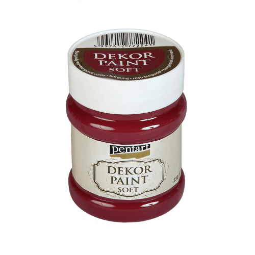 Dekorfesték 230ml - Burgundi vörös