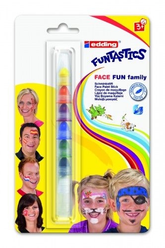 Arcfesték készlet, 7 db-os