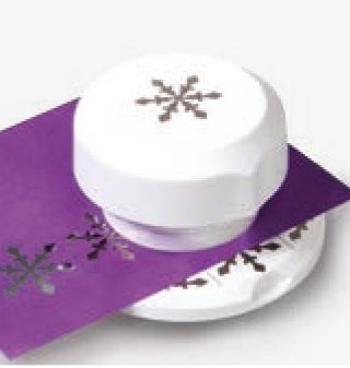 Karácsonyi lyukasztó 25mm Hópehely