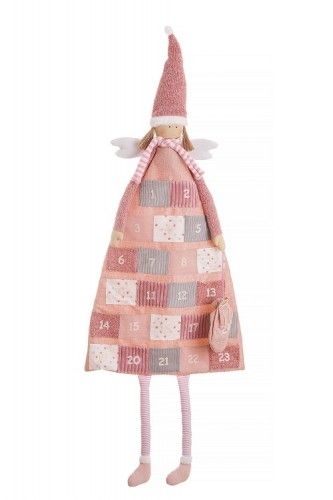 Adventi kalendárium, textil - Angyal
