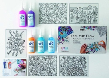 Érezd az áramlást színező szett