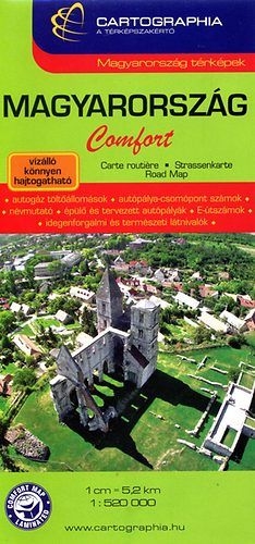 Magyarország Comfort  térkép 1:520 000