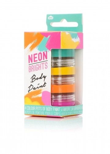 Neon testfesték szett