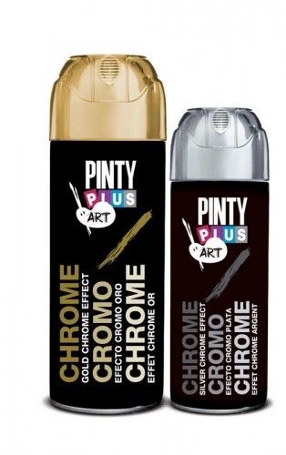 Pinty Plus Króm effekt spray 200 ml arany