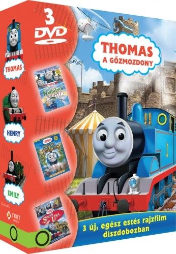 Thomas, a gőzmozdony díszdoboz (3 DVD) A sínek ura, Kaland a Ködfátyol szigeten, A nagy felfedezés