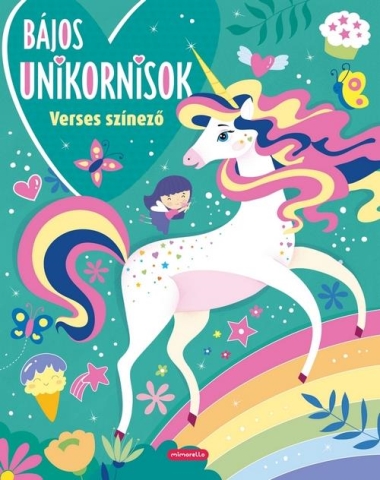 Bájos unikornisok - Verses színező