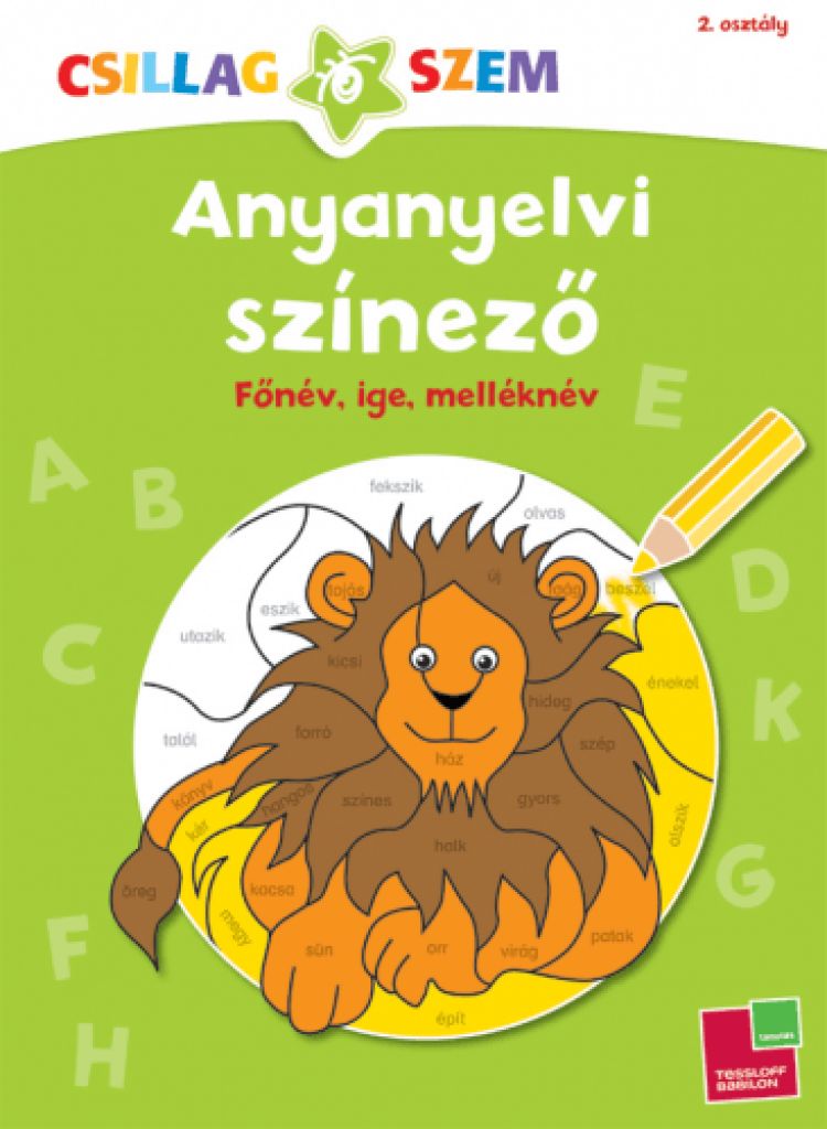 Anyanyelvi Színező - Főnév, Ige, Melléknév