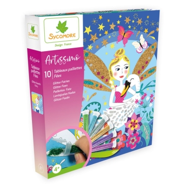 Csillámkép készítés - Tündérek