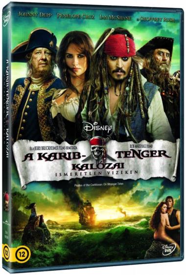 A Karib-tenger kalózai 4. – Ismeretlen vizeken - DVD