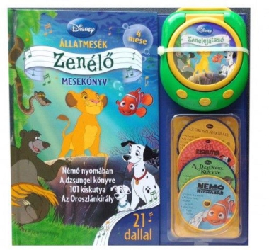 Disney Állatmesék - Zenélő mesekönyv 21 dallal