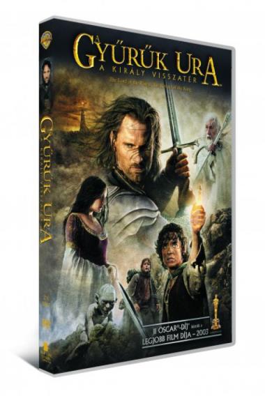 A Gyűrűk Ura: A király visszatér (1 lemezes változat) - DVD