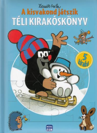 A kisvakond játszik - Téli kirakóskönyv