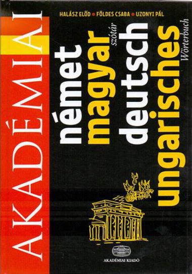 Akadémiai Német-magyar szótár - deutsch-ungarisches wörterbuch