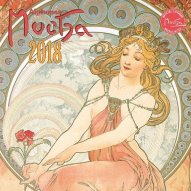 Alphonse Mucha 2018 - Naptár