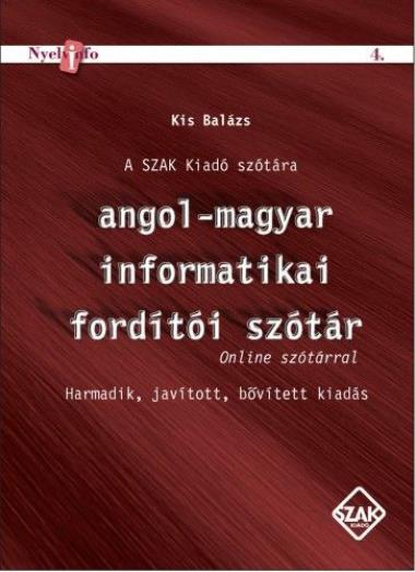 Angol-magyar informatikai fordítói szótár