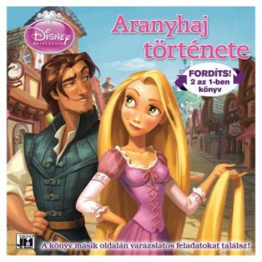 Disney Hercegnők - Aranyhaj története 2 az 1-ben könyv és foglakoztató