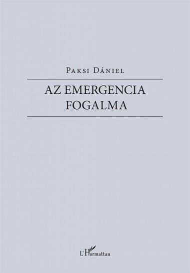 Az emergencia fogalma