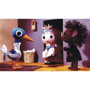 Böbe baba a papírkosárban - Diafilm