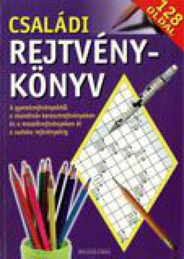 Családi rejtvénykönyv - lila