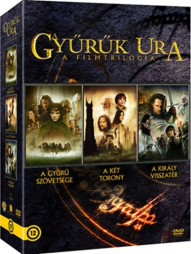 A Gyűrűk Ura: Trilógia - 3 lemezes DVD