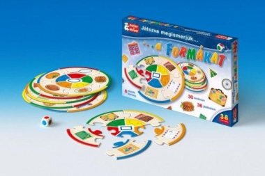 Játszva megismerjük a formákat (társasjáték)