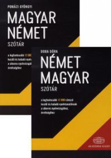 Német-magyar, magyar-német szótár