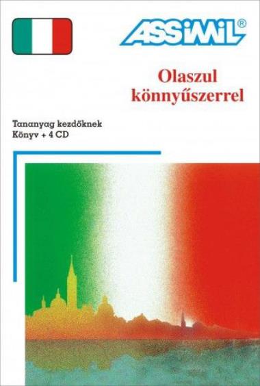 Olaszul könnyűszerrel - Tananyag kezdőknek könyv + 4 cd