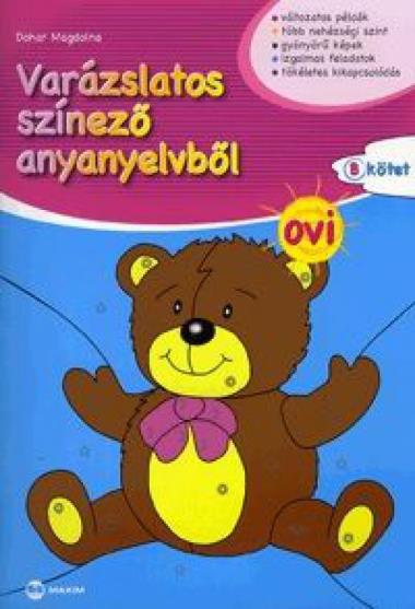 Varázslatos színező anyanyelvből - OVI B kötet