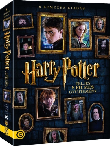 Harry Potter: A teljes gyűjtemény (új változat) - 2016 (8 DVD) - DVD