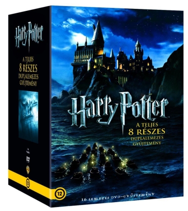 Harry Potter 1-8 - két lemezes gyűjtemény DVD