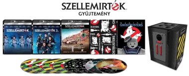 Szellemirtók gyűjtemény - szellemcsapda díszdoboz (Szellemirtók 1, 2 és Az örökség) (3 UHD + 3 BD + 2 extralemez)