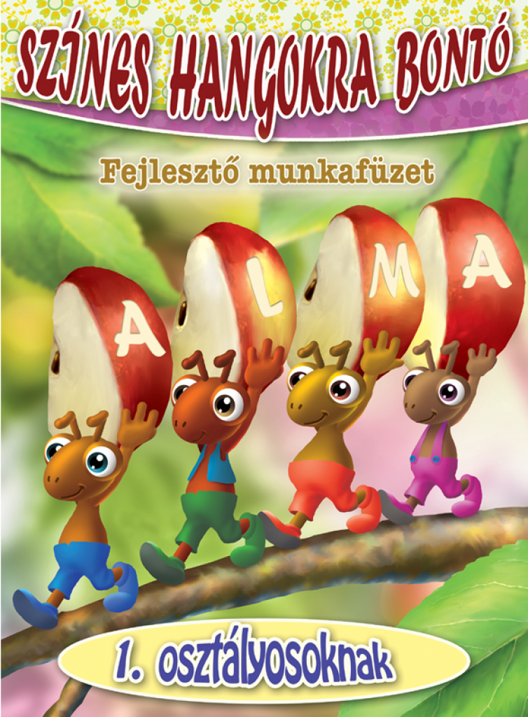 Színes hangokra bontó - fejlesztő munkafüzet 1. osztályosoknak