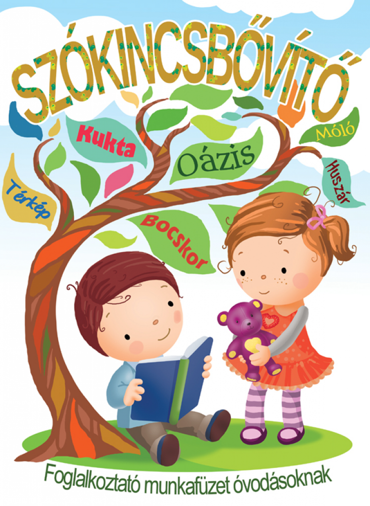 Szókincsbővítő foglalkoztató munkafüzet ovisoknak
