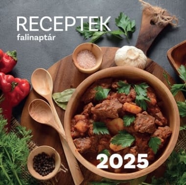 Receptek falinaptár - 2025