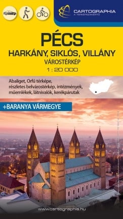 Pécs, Harkány, Siklós, Villány várostérkép