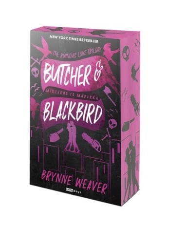 Butcher & Blackbird - Mészáros és Madárka - Éldekorált