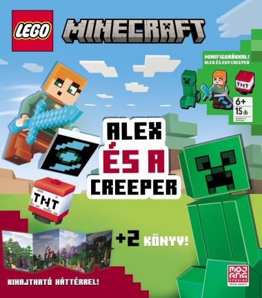 Lego Minecraft - Alex és a creeper