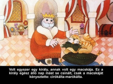 A király macskája - Diafilm