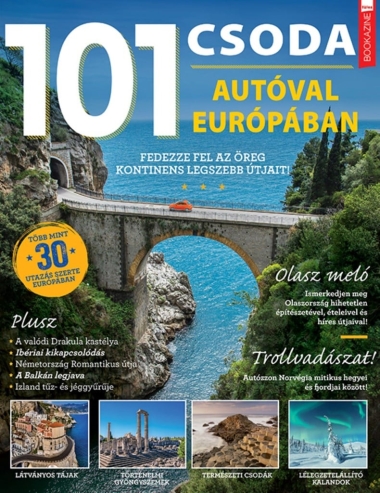 Füles Bookazine: 101 Csoda - Autóval Európában
