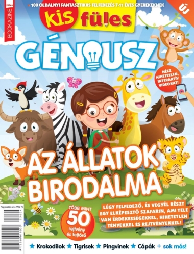 Füles Bookazine - Kis Füles Géniusz - Az állatok birodalma