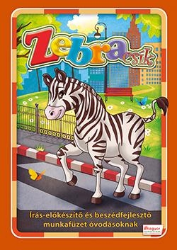 Zebracsík - Írás-előkészítő és beszédfejlesztő munkafüzet óvodásoknak