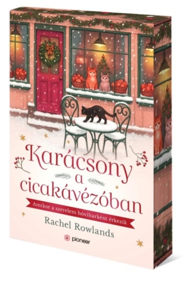 Karácsony a cicakávézóban - Éldekorált kiadás