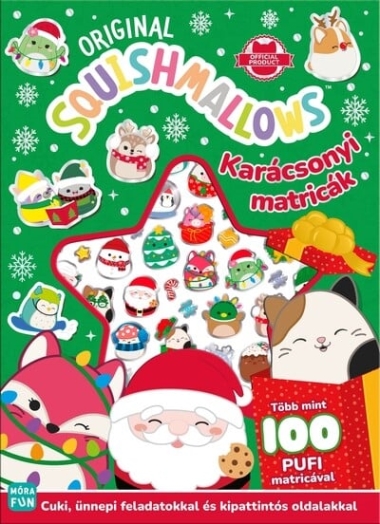 Squishmallows - Karácsonyi matricák