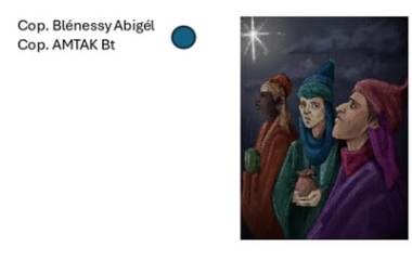 Karácsonyi ajándékkísérő kártyák