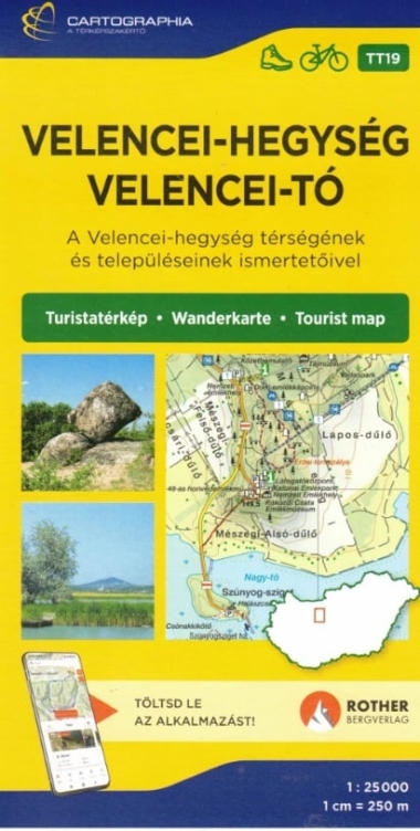 Velencei-hegység, Velencei-tó turistatérkép [TT19]