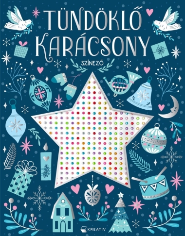 Tündöklő karácsony - színező