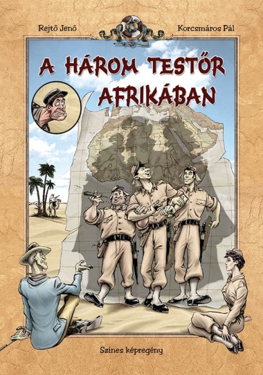 A három testőr Afrikában (színes képregény)