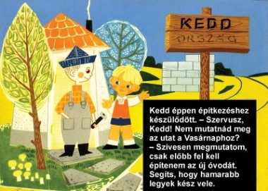 A hét napjainak meséje - Diafilm